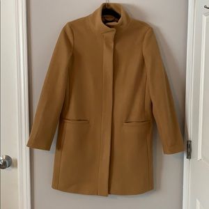 Old Navy Funnel Neck Camel Coat